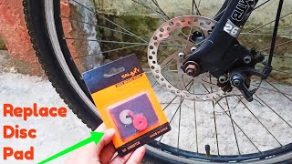 How To Change Cycle Disc Brake pads Cycle k Disc Break K Pad Ko Kaise Change Kare Cycle Disc Break [upl. by Bartlett601]