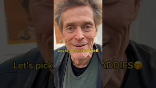 Willem Dafoe Flexing Drip in 4K willemdafoe fitcheck fyp viral viralvideo [upl. by Jae407]