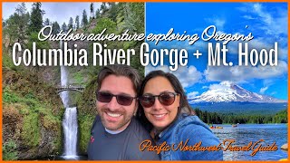 Columbia River Gorge  Mt Hood Multnomah Falls Timberline Lodge Trillium Lake  PNW Travel Guide [upl. by Okiam]