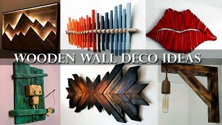 100 Wooden Wall Decorating Ideas  Wooden Interior Wall Design for Living Room 2022 [upl. by Nangatrad856]