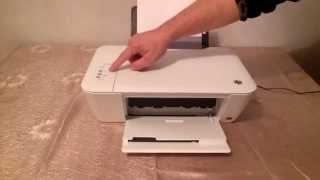 МФУ HP Deskjet 1510 Обзор и пробная печать в режиме копира [upl. by Traci]