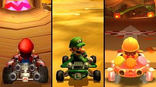 Mario Kart  Wii Maple Treeway Comparison Video [upl. by Deck]