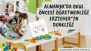 ALMANYA’DA OKUL ÖNCESİ ÖĞRETMENLİĞİ DENKLİĞİErzieherin AusbildunguErzieherin Denkliği [upl. by Strang114]