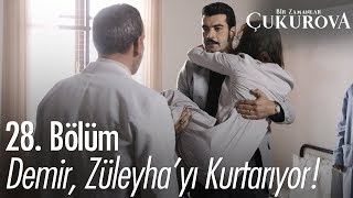 Demir Züleyhayı kurtarıyor  Bir Zamanlar Çukurova 29 Bölüm [upl. by Anaicilef]