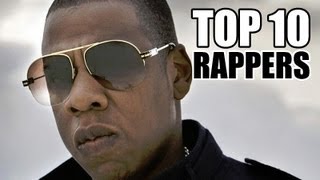 Top 10 Rappers [upl. by Nosnarb]