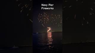 Fireworks at Navy Pier [upl. by Kcirredal458]