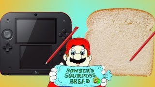 NINTENDO REVEALS THE 2DS UGLY BULKY and LOOKS LIKE TOAST [upl. by Lladnik515]