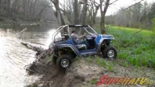 Polaris RZR Creek Climbing  Super ATV [upl. by Ardekal]