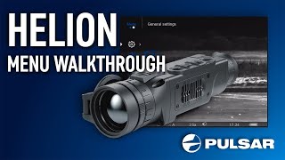 Pulsar Helion 2 Thermal Monocular Menu Walkthrough [upl. by Anita722]