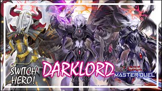 DARKLORD DESTROY OPPONENT CARD COMBO RANKED GAMEPLAY YuGiOh Master Duel darklord masterduel [upl. by Ahsiemak349]