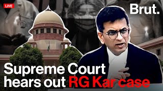 REPLAY Supreme Court hearing on the R G Kar case [upl. by Ennovi290]