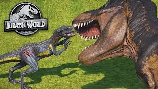 Jurassic World Evolution BIGGEST BATTLE ROYAL YET  ALL DINOSAURS  Jurassic World Evolution  HD [upl. by Fabien434]