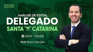 🚨 Análise de Edital Delegado de Polícia Civil Santa Catarina [upl. by Columbyne]