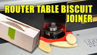 Turn Your Router Table into a Biscuit Joiner  Slotting Router Bits [upl. by Rosanna]