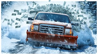 Earning 48100 on a 3000 Job in Snow Plowing Simulator [upl. by Loralie]