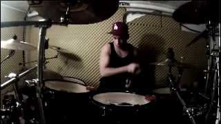 280 BPM Fleshgod Apocalypse  The Imposition Drums by Jan Benkwitz [upl. by Hubsher200]