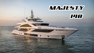 O Incrivel Superiate Majesty 140  Miami Yacht Show  Boat Shopping [upl. by Sam]