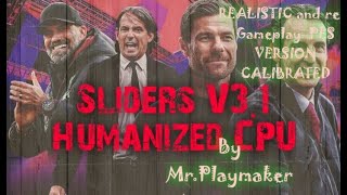 FC 25🎮⚽¤SLIDERS V31 LEGGENDA CLASS FC 25 FOR PES CALIBRATED🔥 CARRIERE DA PRO🔥CPU HUMANIZED⚽ [upl. by Aney750]