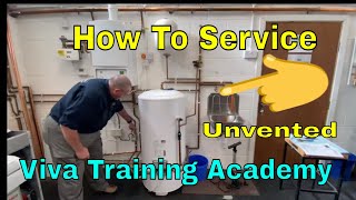 How To Service An Unvented Hot Water Cylinder Roy Fugler [upl. by Hewitt890]