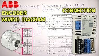 Encoder Connection with ABB VFDs With Wiring Diagram [upl. by Hazen]