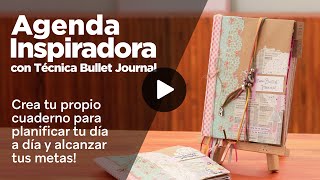 Agenda Inspiradora con técnicas Bullet Journal BUJO Planificación Organización Crecimiento Personal [upl. by Boorer]