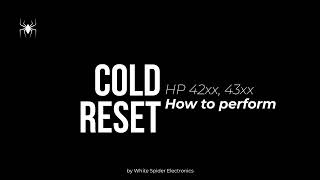 HP LaserJet 4200 4240 4250 4350 Series Printers 🖨️✨Cold Reset [upl. by Pedroza291]