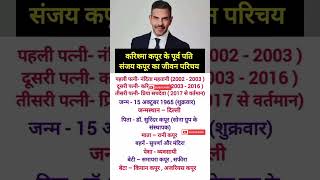 Sanjay Kapoor ka Jivan Parichaytranding biography viralvideo [upl. by Stoecker]