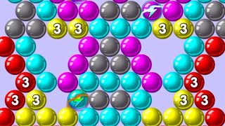 Bubble Shooter Gameplay  Bubble Shooter game level 252  Bubble Shooter Android Gameplay New Update [upl. by Werra148]