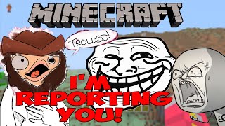 Minecraft Trolling a Squeaker 14 PART3 [upl. by Wandis326]