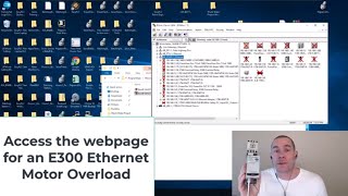 Access the webpage for an E300 Ethernet Motor Overload [upl. by Rasla]