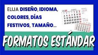 📆 FABRICACIÓN Faldillas de CALENDARIO 100 personalizables [upl. by Innek]