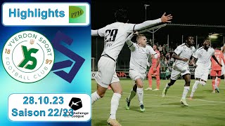 Highlights Yverdon  Sport vs FC Lausanne  Sport 28102022 [upl. by Gerick]