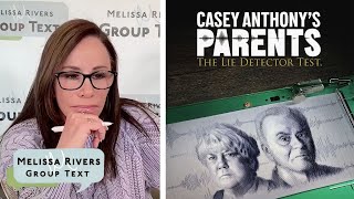 Casey Anthony Truth amp Lies  Melissa Rivers Group Text [upl. by Noremmac]