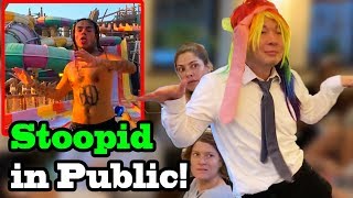 6IX9INE Tekashi69  STOOPID CHALLENGE IN PUBLIC [upl. by Esenej]