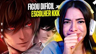 Sacrilégio Inepto  Novatroop  L e Kira Death Note ft AniRap  REACT [upl. by Ahsanat]