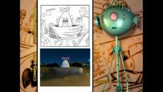 Wobots DVD Extras Stopryboards amp Test Animations [upl. by Bellew]