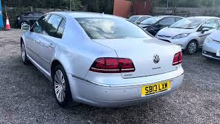 Volkswagen Phaeton 30 TDI CR V6 Tiptronic 4Motion Walkaround [upl. by Ytsim]