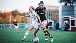 Highlights  AIK  Djurgården 11  OBOS Damallsvenskan 2024 [upl. by Eylhsa853]