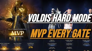 Lost Ark Voldis Ivory Tower Hard Run  Paladin MVP Every Gate  30 Radiant [upl. by Nelia]