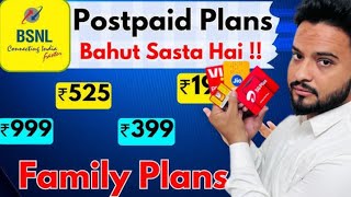 BSNL Postpiad Plans Full Analysis 🤗 [upl. by Nyra609]