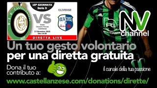 LIVE  Castellanzese  Clivense  18ª Giornata  Stagione 20232024 [upl. by Corydon]