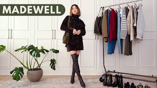 MADEWELL HAUL EVERYTHING 50 OFF  What to get during the Madewell sale best boots and sweaters [upl. by Hollinger723]