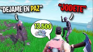 💸Le estaban HUMILLANDO asi que Le REGALE 13500€ PAVOS en FORTNITE🔥 Ver para Creer itsKrufy [upl. by Rudolf]