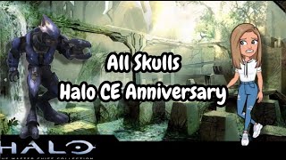 All Skulls in Halo CE Anniversary [upl. by Utas]