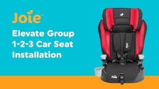 Installation Guide for Joie  Elevate Group 123 Car Seat Smyths Toys [upl. by Eiramanad]