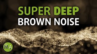 Super Deep Smoothed Brown Noise  12 Hours [upl. by Anirba]