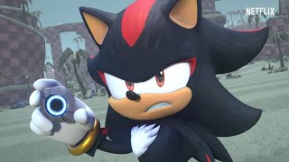 Sonic Prime  Sonic Vs Shadow Clip [upl. by Whitten174]