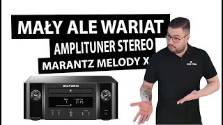 Mały ale wariat  Amplituner Stereo Marantz MCR612 Melody x [upl. by Campball]