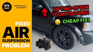 Air Suspension Problem Try This CHEAP Fix Land Rover Discovery 4  LR4 [upl. by Eceeryt]