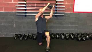 Kettlebell Chop and Lift  Minute Move Well Snack [upl. by Morganne]